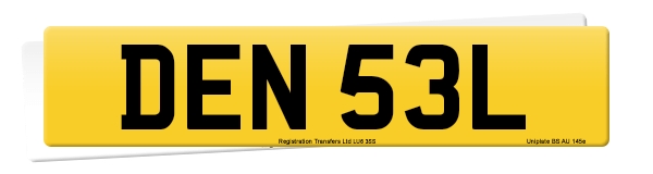 Registration number DEN 53L